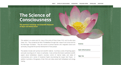 Desktop Screenshot of consciousnessandbiofeedback.org